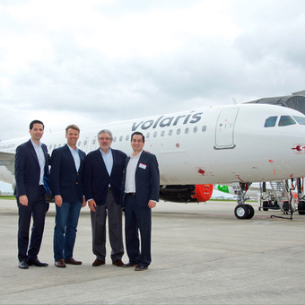 Volaris recebe o 7000o avião da Família A320