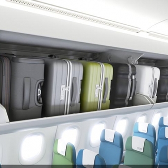 Airbus launches new pivoting overhead stowage on the A320…