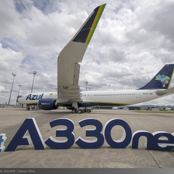 Azul recibe el primer A330neo de las Américas