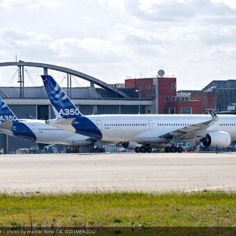 Airbus inova no teste da aeronave A350 XWB com a