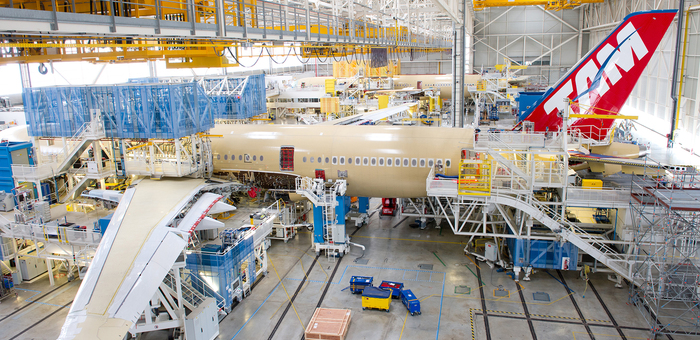 LATAM recebe o primeiro A350 XWB nas Américas