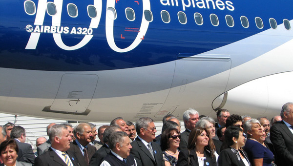 Airbus y LAN marcan un hito tras otro en la historia de la…