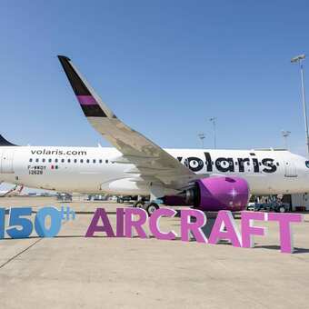 Volaris Celebrates its 150th Aircraft